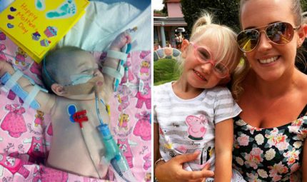 Muta per un’infezione “mortale”, bimba di 3 anni riesce a dire “I love you” alla mamma