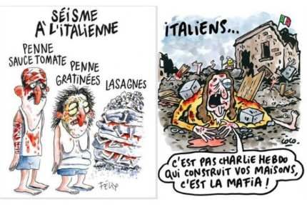 Charlie Hebdo: la risposta del comune di Amatrice alle vignette