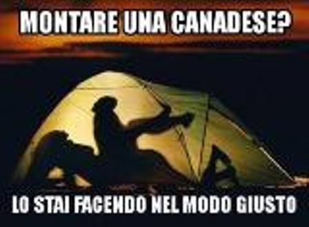 Come montare una canadese
