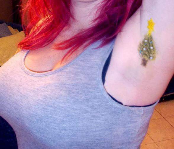 Depilazioni natalizie. Da restare senza fiato