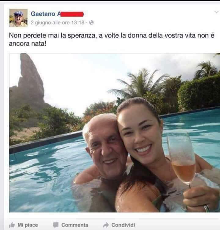 Una travolgente storia d’amore: lui 90 anni, lei 25