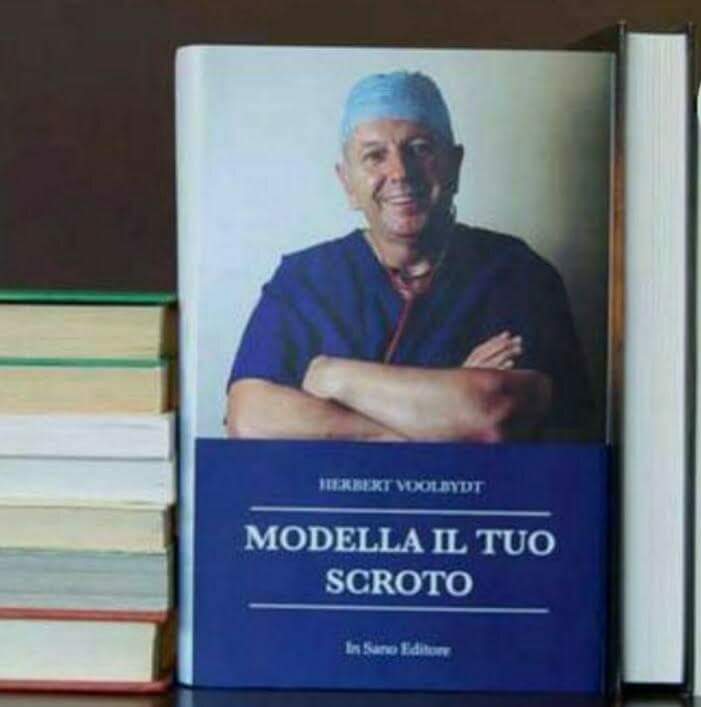 Il libro imperdibile in ogni libreria: “Modella il tuo scroto”. Come farne a meno???