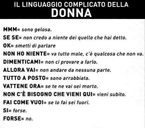 Vocabolario femminile. Come parlano le donne