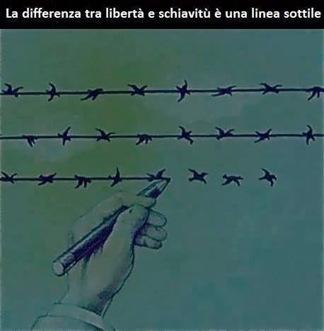 La sottile differenza tra libertà e schiavitù