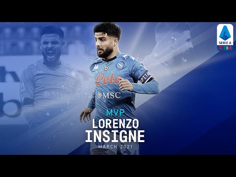 MVP | Lorenzo Insigne | March 2021 | Serie A TIM ...
